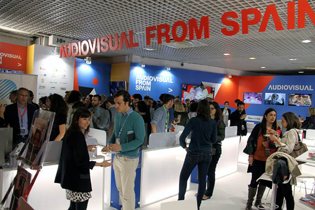 Fiestaa organizada por el estand de Galicia