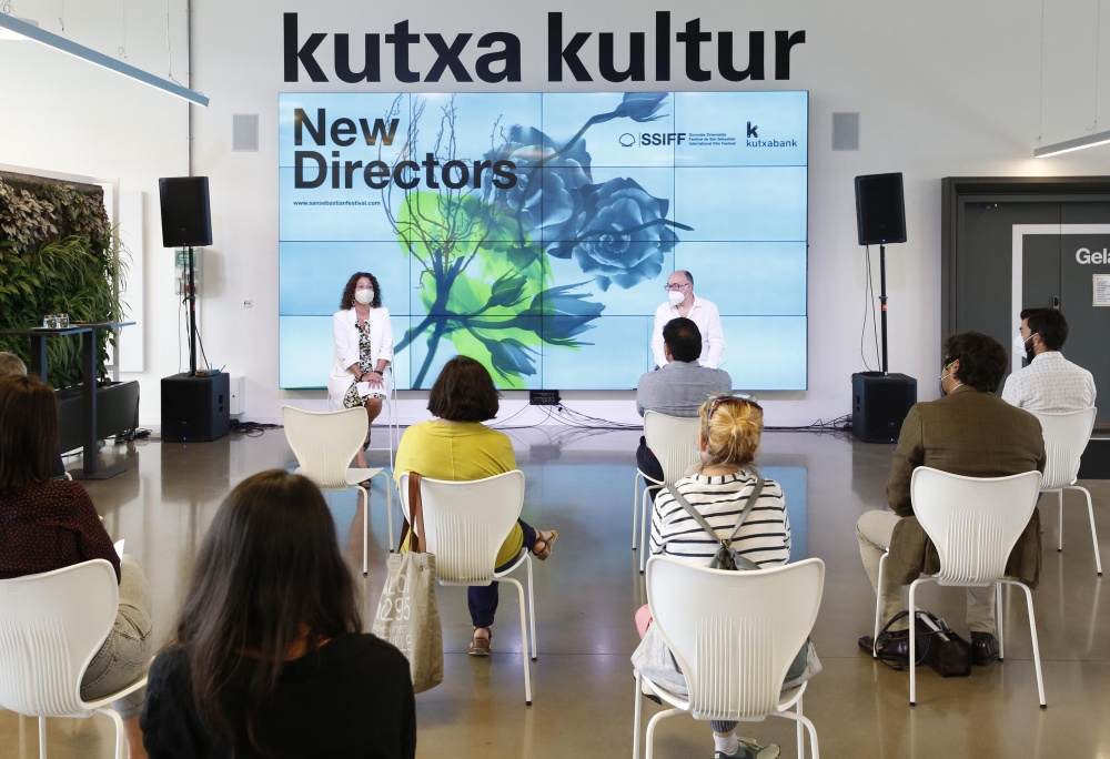 Rueda de prensa de presentación de New Directors en San Sebastián 2020.