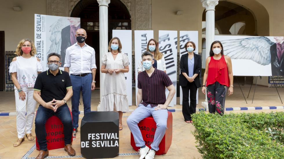 Presentación del cartel y de los primeros contenidos en Sevilla 2020 (Foto: Lolo Vasco)