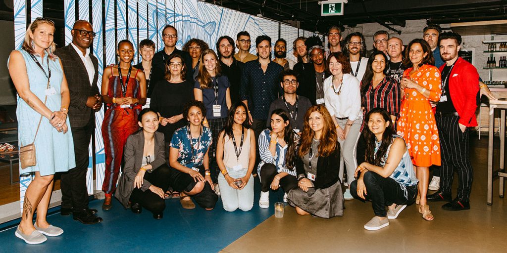 Participantes del TIFF Filmmaker Lab en 2018, con presencia de David Casademunt,