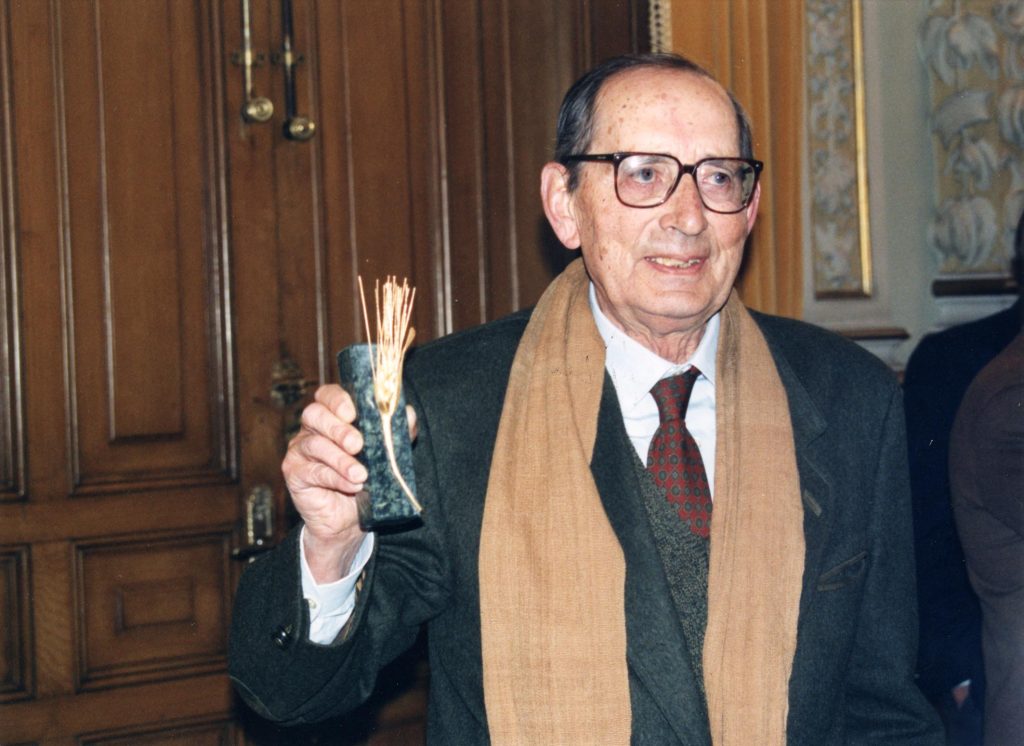 Miguel Delibes en la SEMINCI en 1993 (Foto: Luis Laforga)