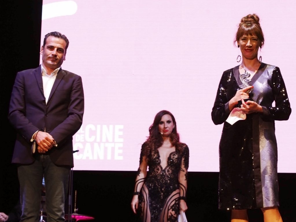 Lorena López se llevó el Premio a Mejor Actriz por 'Amor en polvo'