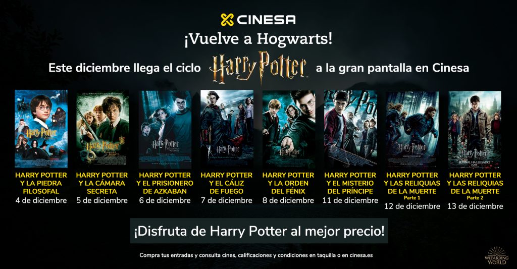 Ciclo Harry Potter en Cinesa