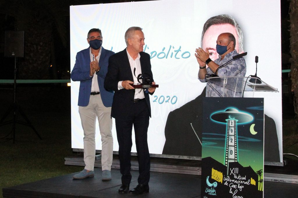 Acto de clausura del Festival de Islantilla en 2020.