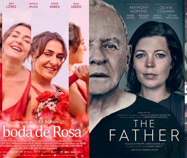 'La boda de Rosa' y ‘El padre’ son los premios Rosas de Sant Jordi 2021