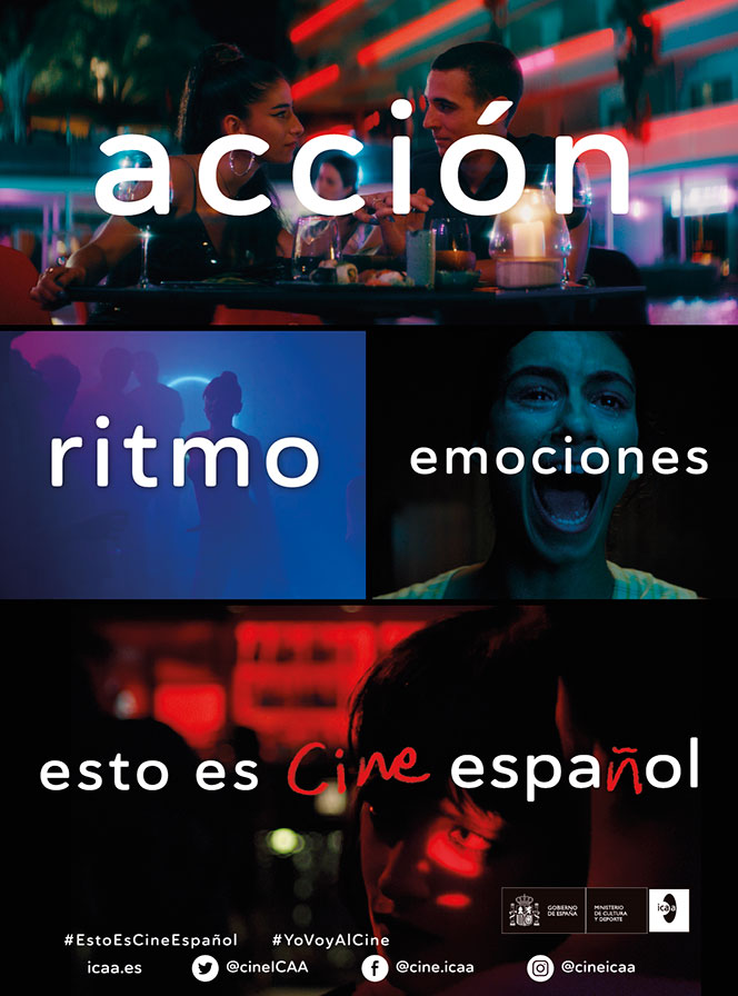Talento, variedad y vitalidad, mensajes del ICAA en la campaña ‘Esto es cine español’ 