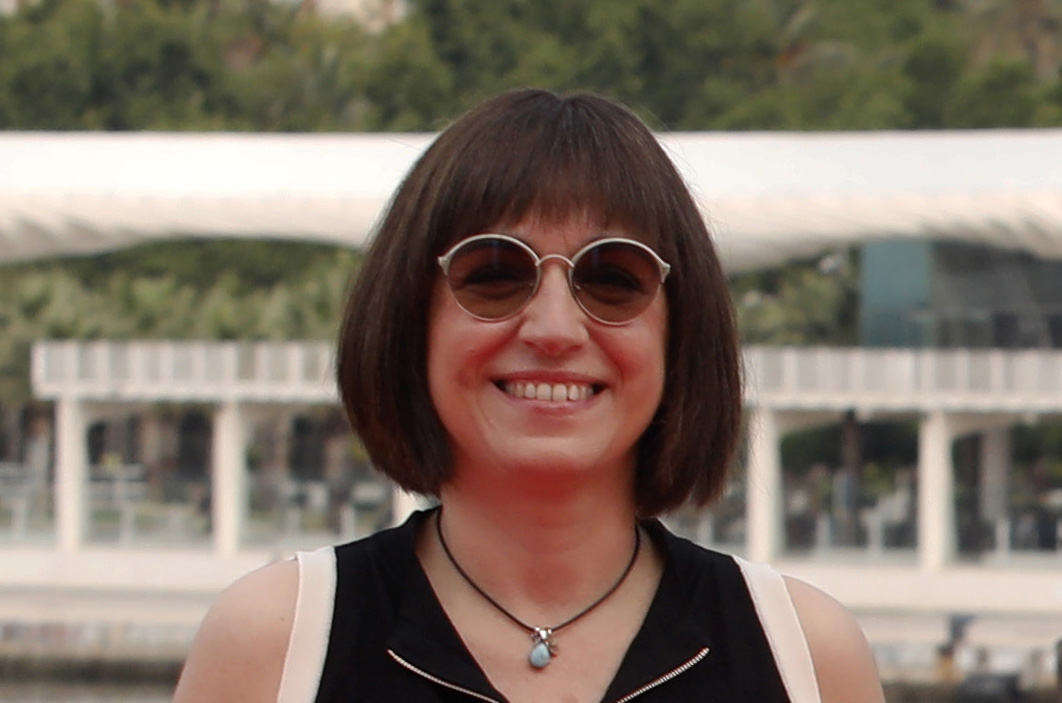 Judith Colell en la presentación de '15 horas' en el Festival de Málaga 2021 (Foto: Álex Zea)