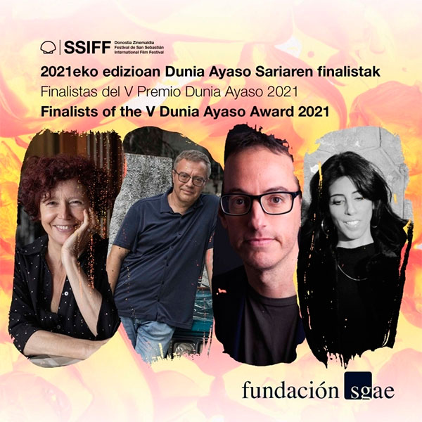 Icíar Bollaín, Daniel Monzón, Javier Marco y Ainhoa Rodríguez, finalistas del Premio Dunia Ayaso
