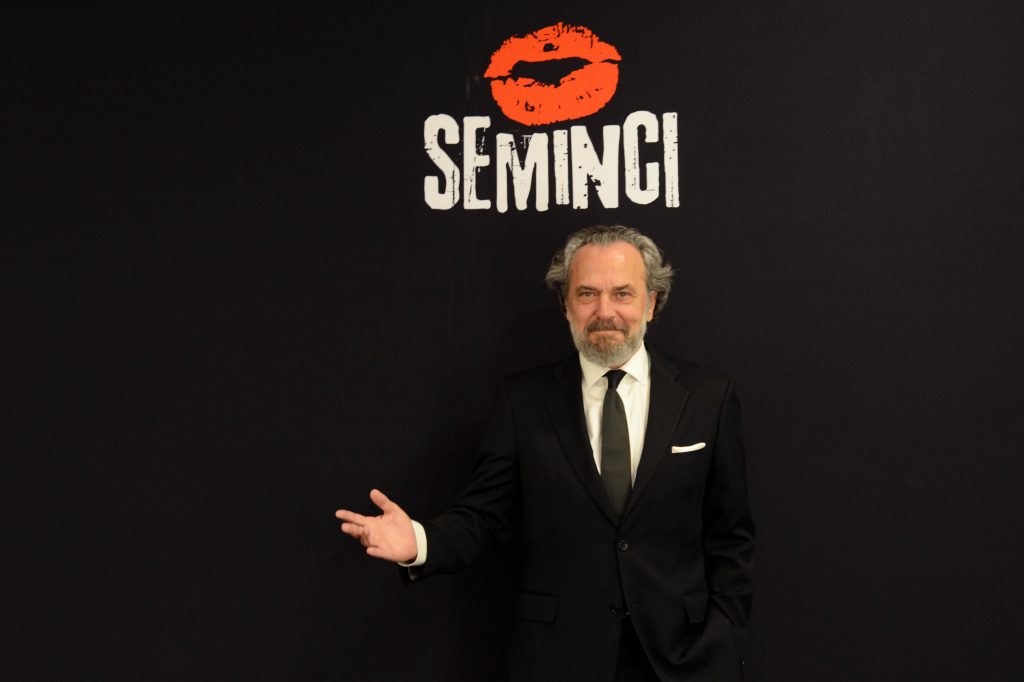José Luis Alcaine, Jose Coronado, Álex de la Iglesia y Mercedes Sampietro, Espiga de Honor de Seminci