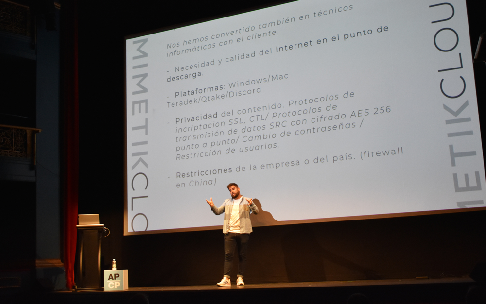Taller de streaming por Mimetik Systems
