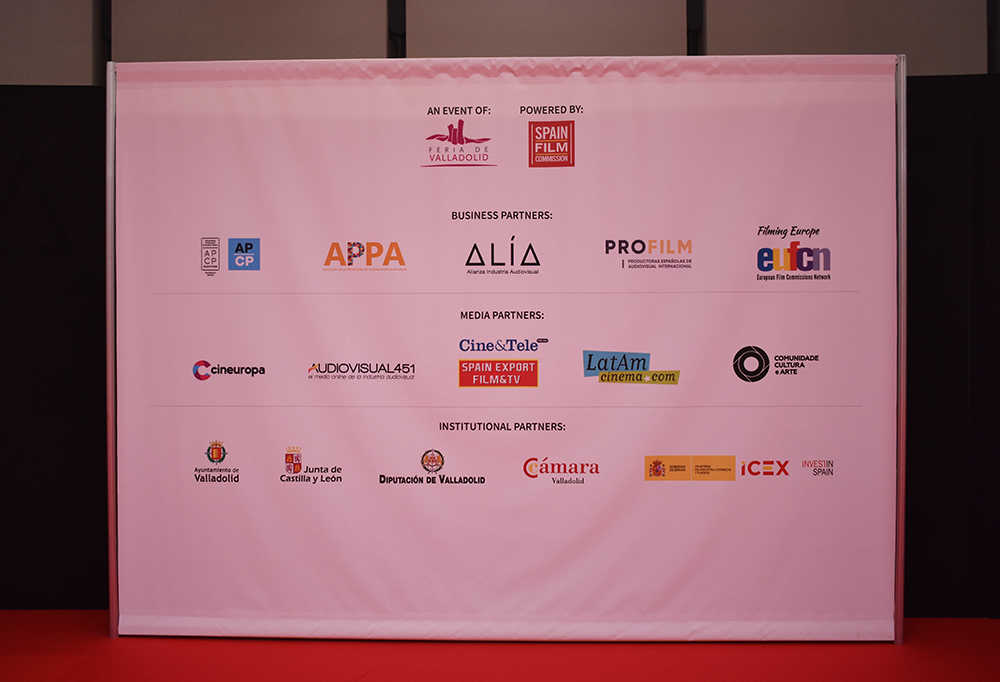 Los patrocinadores del evento, incluyendo Cine&Tele / Cineinforme como media partner.