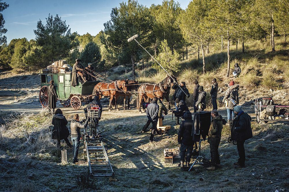 'Libertad' (Enrique Urbizu), en la Finca Gózquez en el sur de Madrid (Foto Emilio Pereda / Movistar)