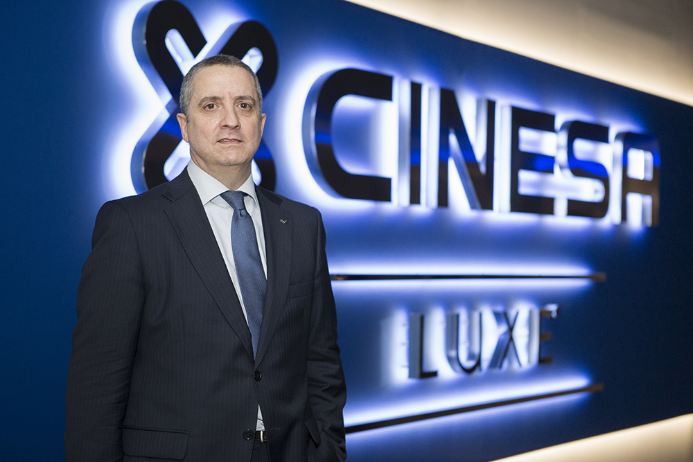 Ramón Biarnés, Ramón Biarnés, Managing Director of Southern Europe en Cinesa.