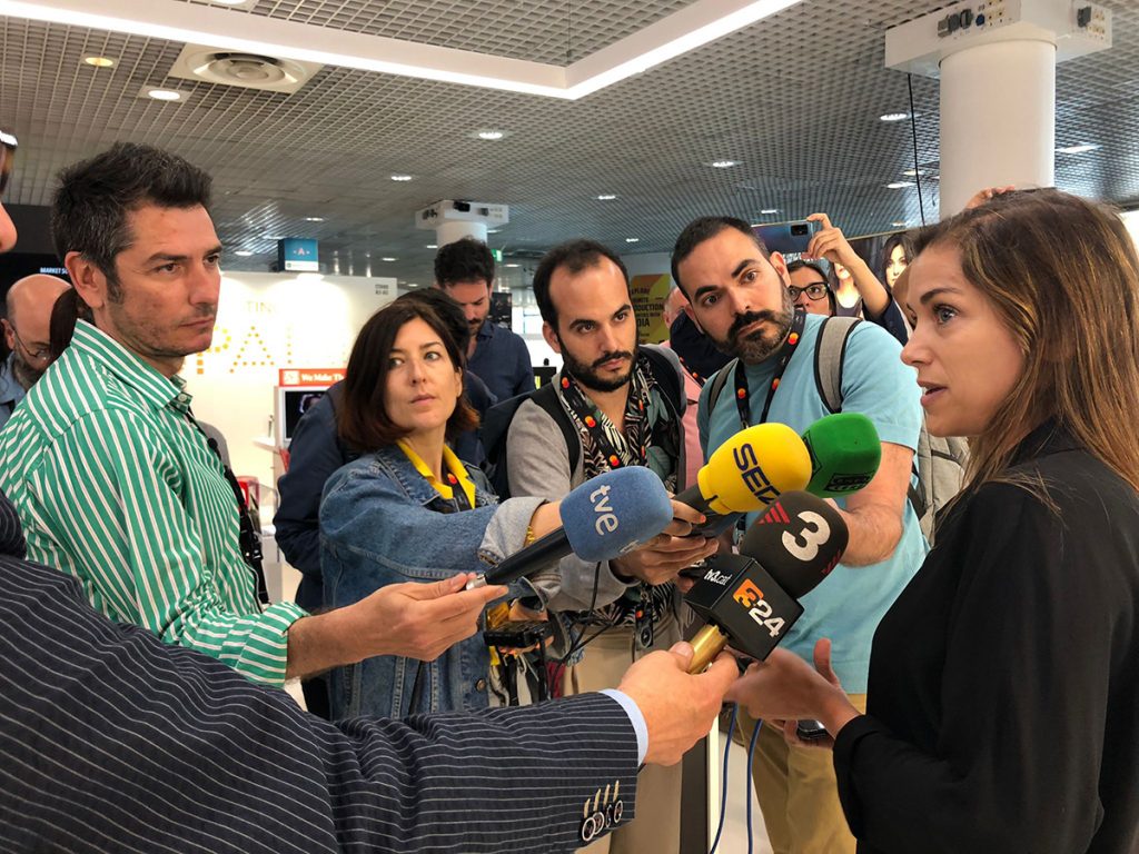 El acto de PAP y PATE ha suscitado el interés de la prensa española generalista.