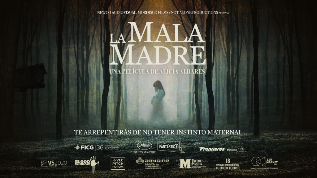 Cartel Promocional de 'La mala madre', proyecto de Alicia Albares en Fantastic 7.