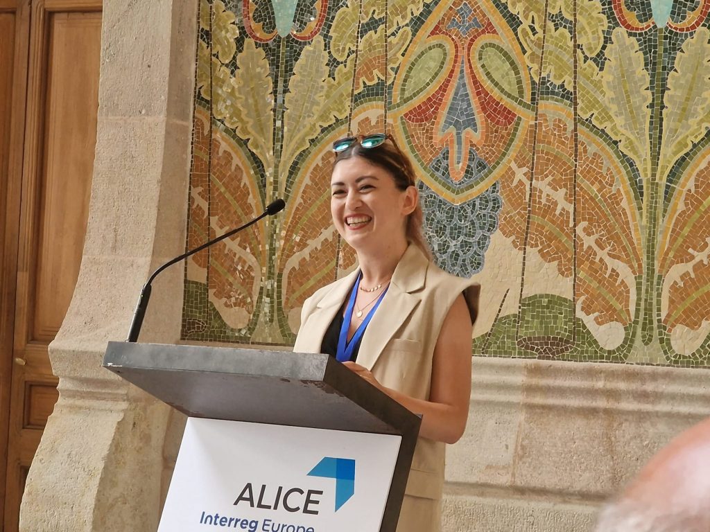 Ludmila Dragulova, del Ministerio de Cultura de Eslovaquia.